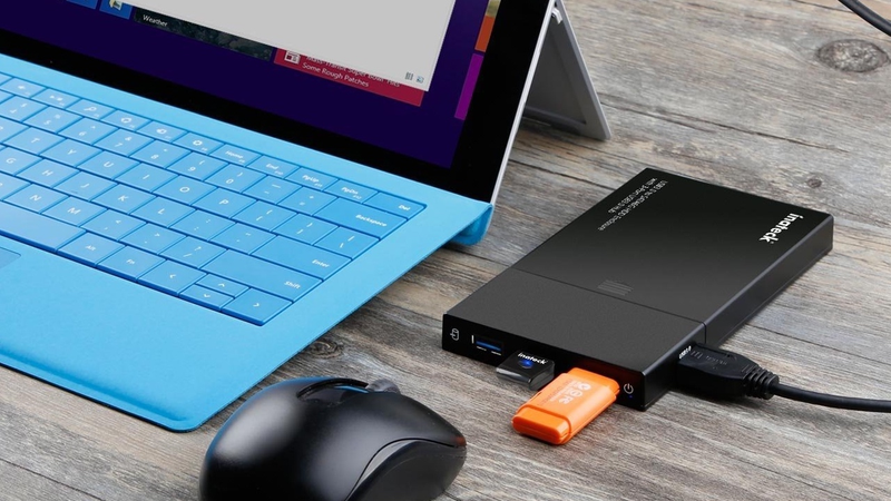 Inateck External Drive Enclosure/USB Hub, $22 with code 4MLPGDPZ